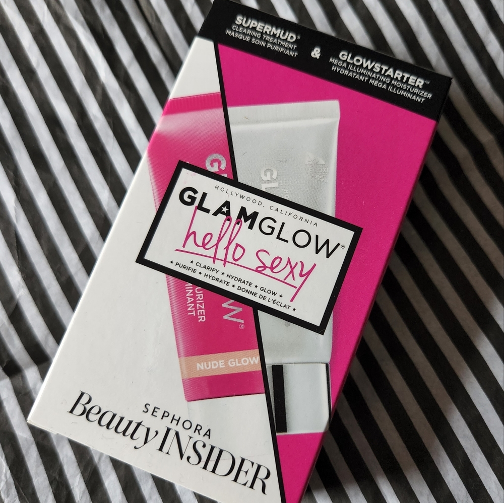 GlamGlow Hello Sexy Supermud & Glowstarter duo set